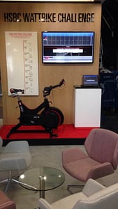 HSBC Wattbike challenge Las Vegas Conference