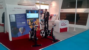 TEAMcycles Wattbikes Monier Redland EcoBuild 2012