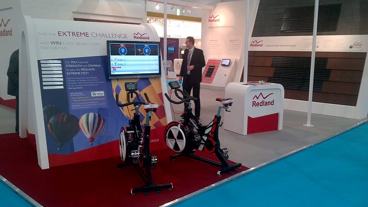 TEAMcycles Wattbikes Monier Redland EcoBuild 2012 Redland Wattbike Challenge